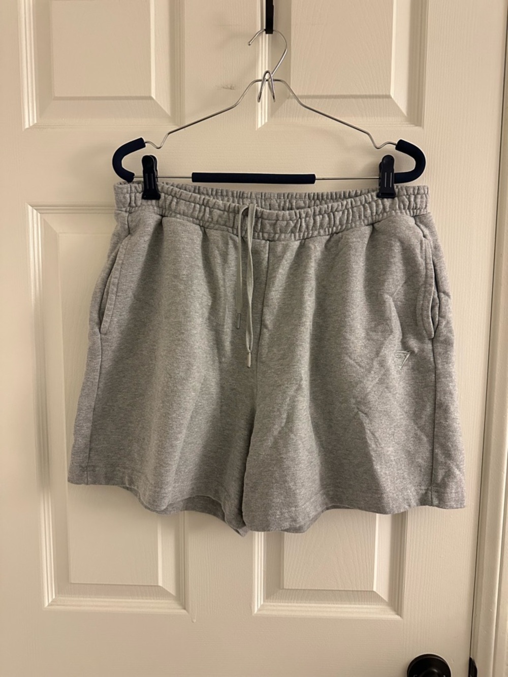 Gymshark Rest Day Sweats Shorts Women’s XL Gray Cotton Heavyweight